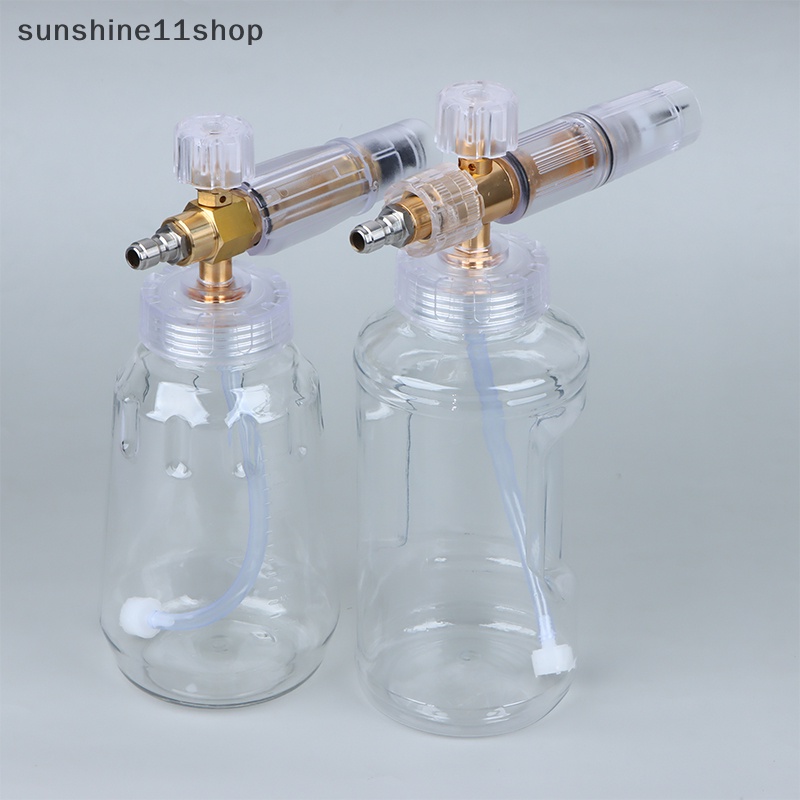 Sho Transparan Foamer Jet Bottle High Pressure Foam Lance Mesin Cuci Mobil High Foaming N