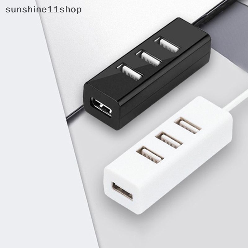 Sho Empat Port USB Splitter USB Hub USB Extender One Drag Four 2.0 Kecil 4-Port USB N