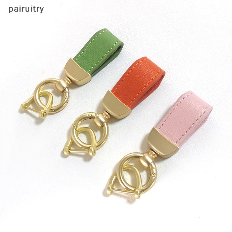 Prt Kulit Domba Perancis Gantungan Kunci Mobil Wanita Indah Kulit Asli Liontin PRT