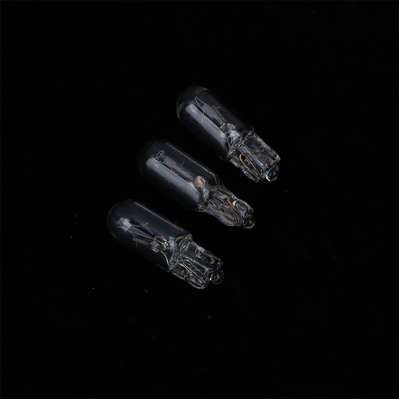 Prt 10Pcs Bohlam 12V 3W T6.5 Dashboard Mobil Panel Instrumen Lampu Indikator Lampu PRT