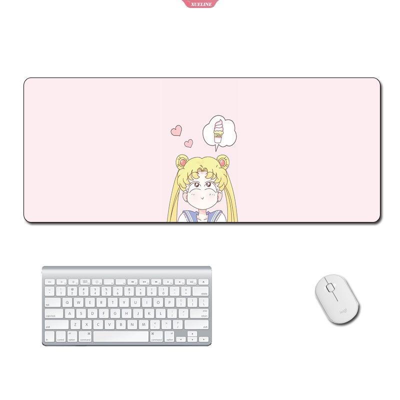 Anime Cardcaptor Sakura Mouse Pads Kinomoto Sakura Keroberos Cute Mousepad Manga Komputer Keyboard Pad Aksesoris Alas Meja [ZXL]