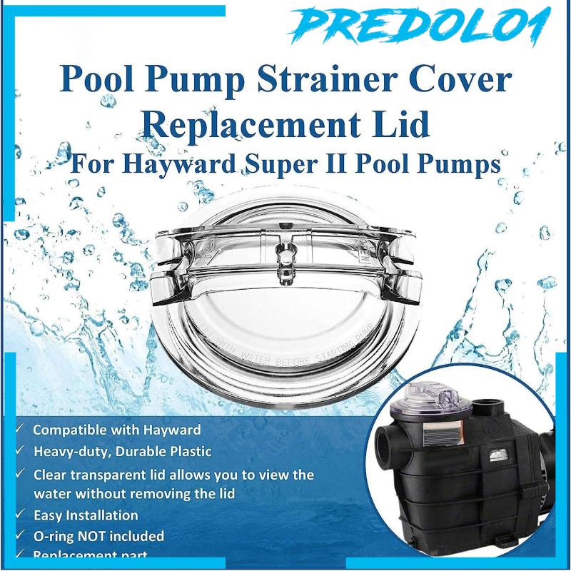 [Predolo1] Pool Pump Lid Replaceable Thread Strainer Cover Pengganti Spx3100D