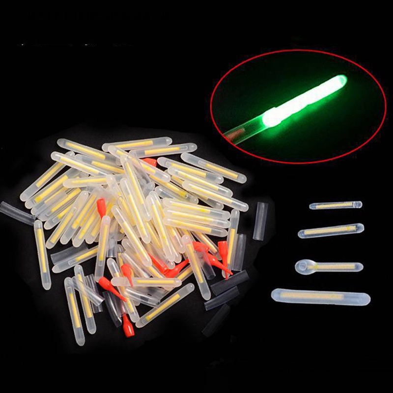 Aatrillioncatalpa 10pcs Kotak Kunangkunang Untuk Memancing Mengapung Lampu Neon Lampu Malam Mengapung Batang Lampu Gelap Glow Stick Pesca Tongkat Banyak Berguna Memancing Tackle ID