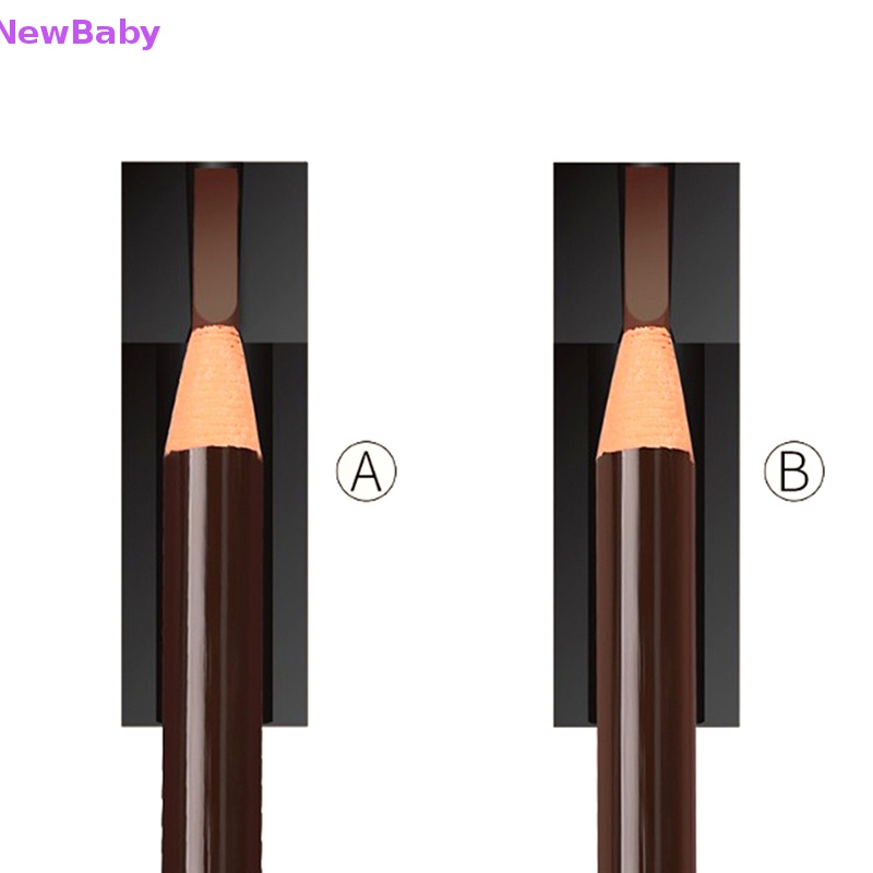 Newbaby Alat Pengasah Pensil Alis Tato Makeup Permanen Tip Tajam Tipis Tools ID