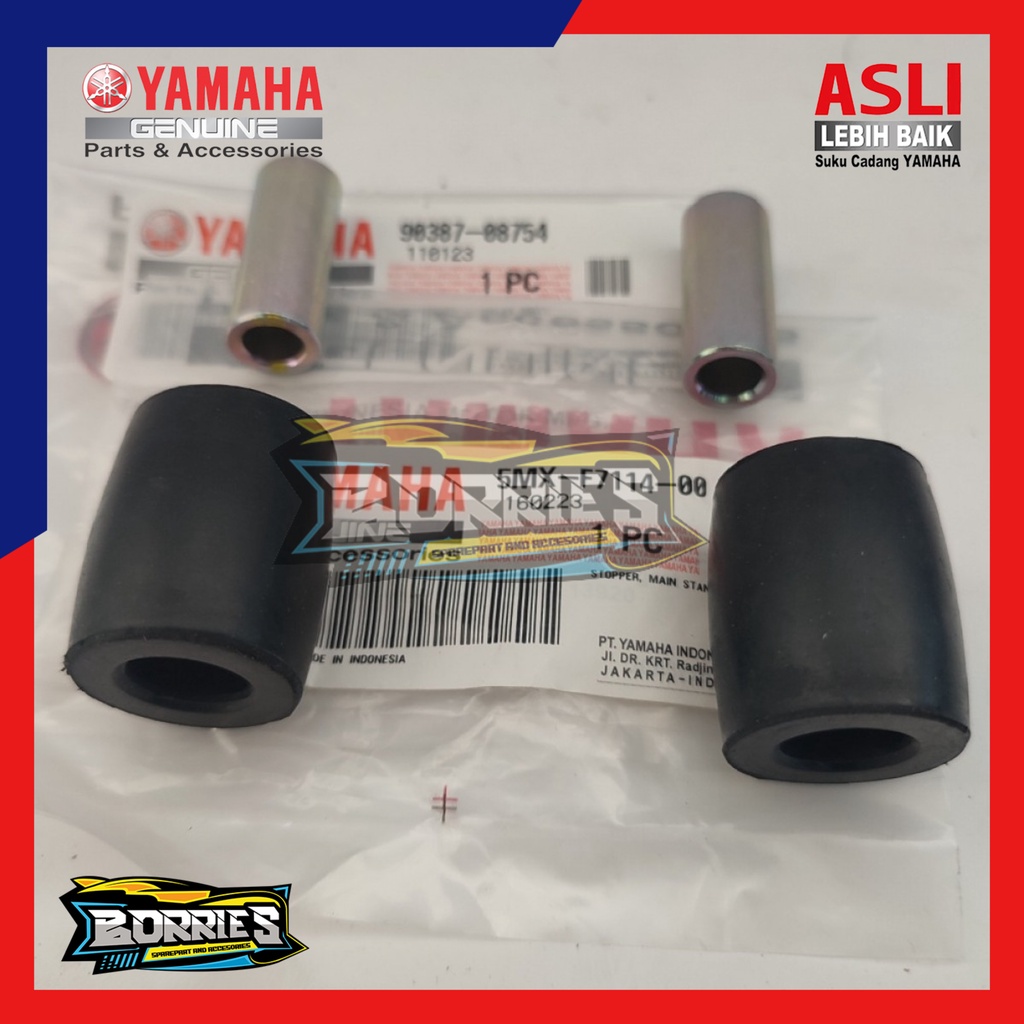KARET BOSH ENGINE MOUNTING AYUNAN MESIN MIO SPORTY SMILE SOUL FINO KARBU NUOVO ORI 5MX-F7114-00 9038