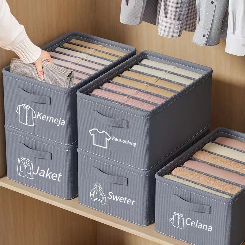 Storage Box Underwear Kotak Tempat Penyimpanan Keranjang Pakaian Dalam Kaos Kaki - SB021