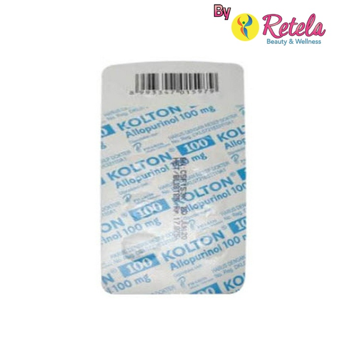 KOLTON 100MG 1 BLISTER 10 TABLET