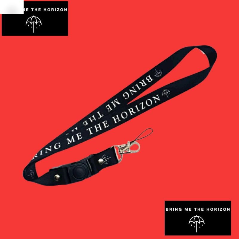 

Lanyard BMTH Bring me the horizon gantungan kunci/gantungan id card