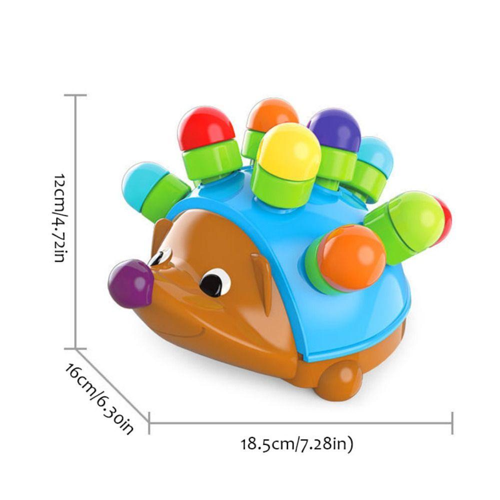 NEEDWAY Needway Kaktus Montessori Mainan Hewan Anak Belajar Landak Grip Alat Peraga Mainan Edukasi Dini