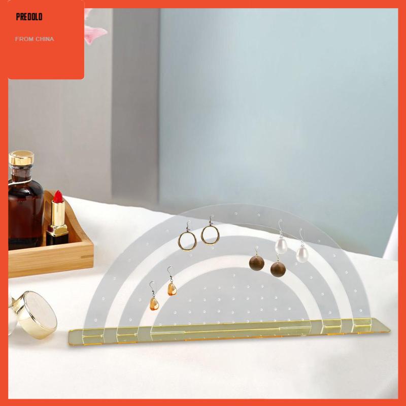 [Predolo] Rak Display Perhiasan Anting Holder Berdiri Untuk Dresser Tradeshow Toko Eceran