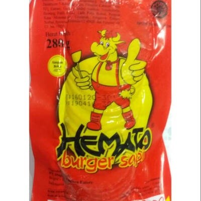 

Burger sapi 280 gram merk hemato