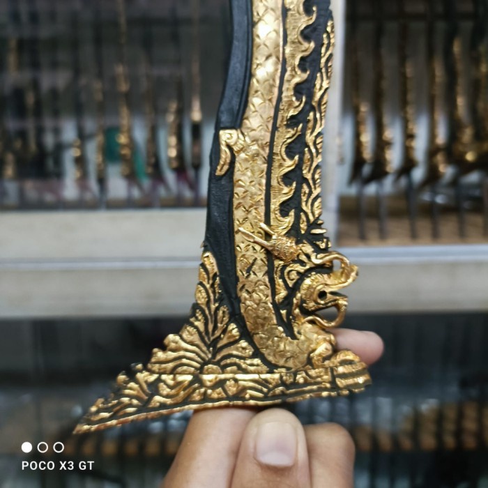 keris sempono nogo liong kinatah emas alusan Antikan Terlengkap KJM7643