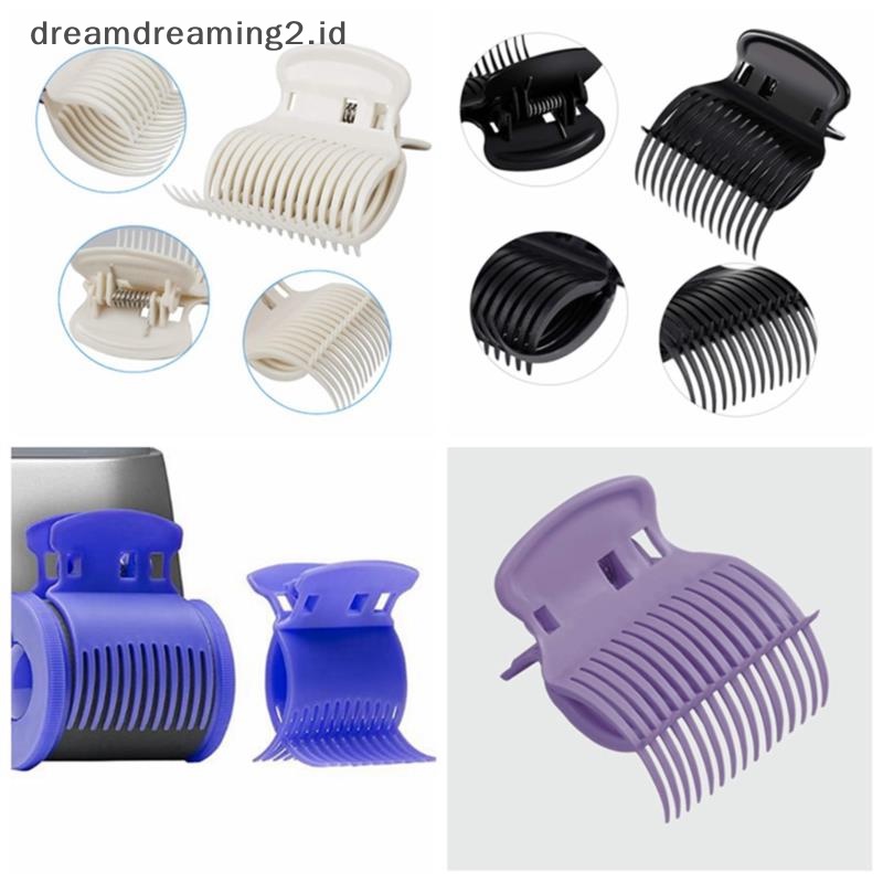 (drea) 6pcs Salon Hot Roller Super Pewarna Rambut Perm Isolasi Klip Alat Penata Rambut //