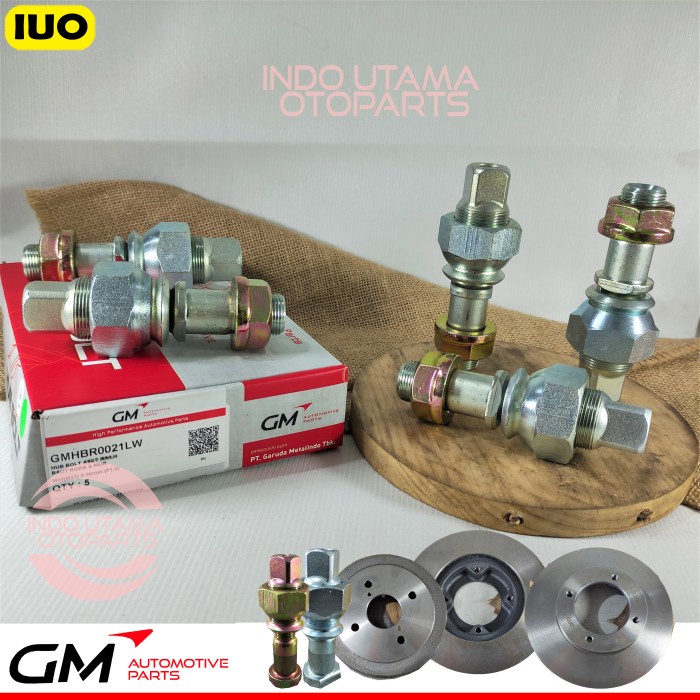 Baut Roda Belakang Kiri Fuso PS190 PS220 FM517 FN517 Hub Bolt GM