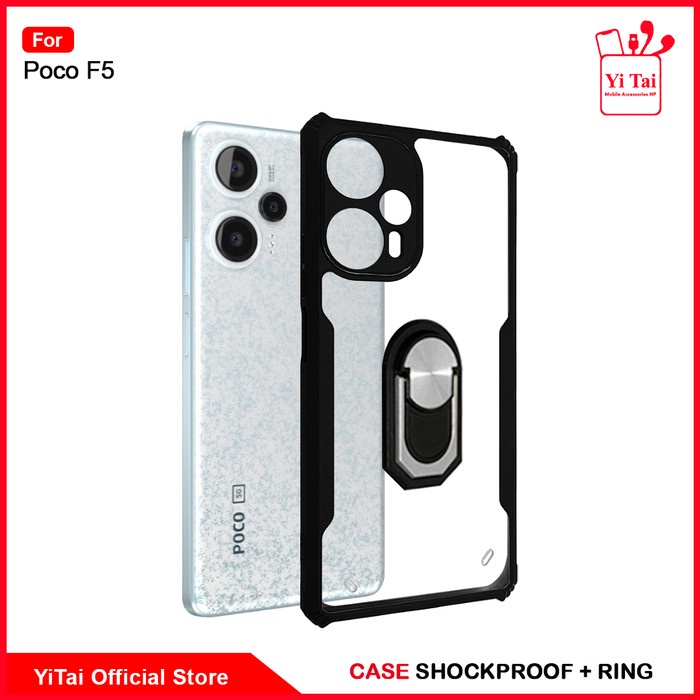 YI TAI - Yc-05 Case + Ring Xiaomi Poco F5 Pocophone F5