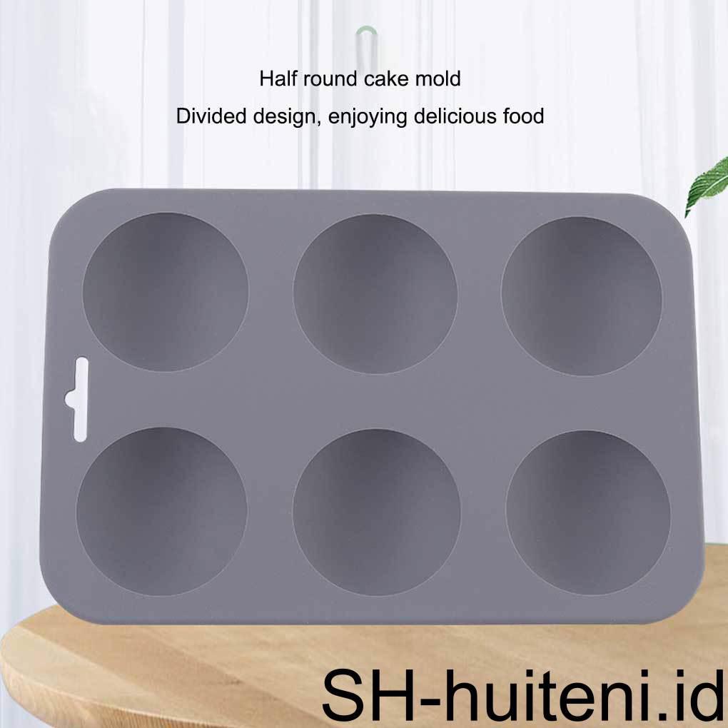 2 Pcs Silikon Kue Baking Pan Setengah Lingkaran Mousse Cetakan Jelly Puding Bakeware Tahan Panas Gadget Dapur Cetakan