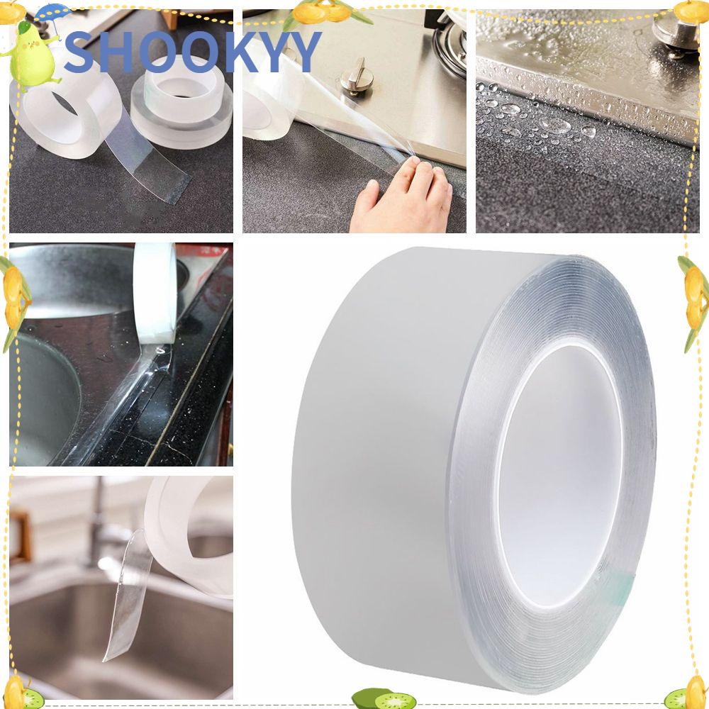 Chookyy Sealant Tape Bathtub Mould Proof Gap Stiker Bening Tahan Air Tahan Jamur