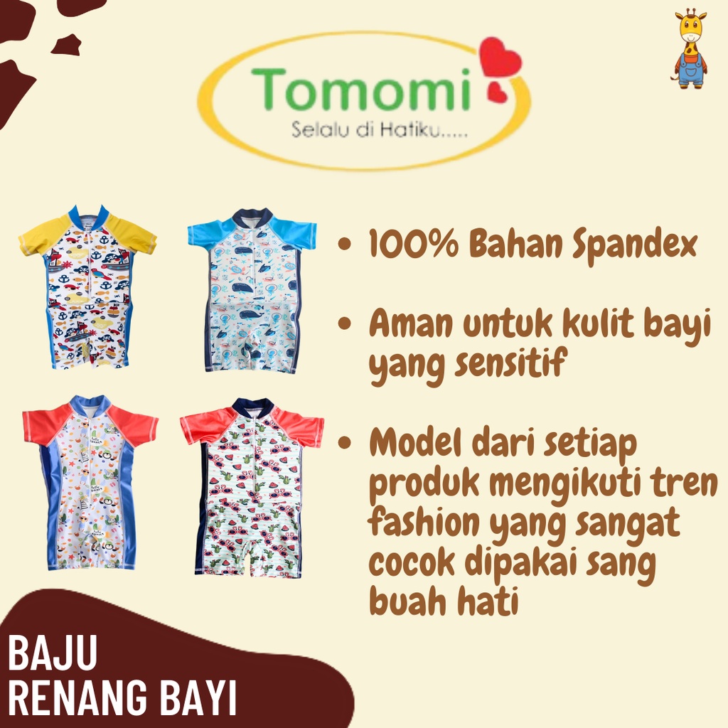 Tomomi Baju Renang Bayi &amp; Anak Hello Summer