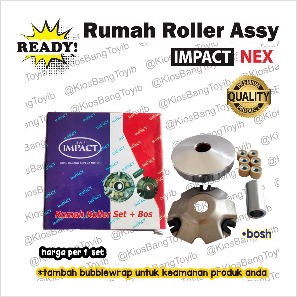 Rumah Roller Assy Set + Bosh Suzuki NEX (Impact)