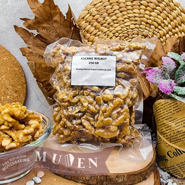 

New Arrival- KACANG WALNUT MENTAH 250 Gr / RAW PREMIUM WALNUT