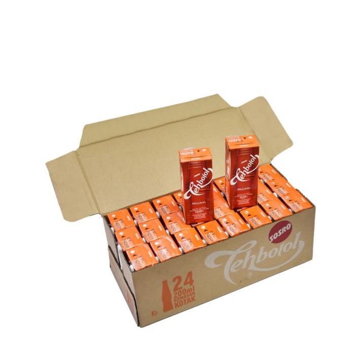 

New Arrival Teh botol kotak SOSRO 200 ml