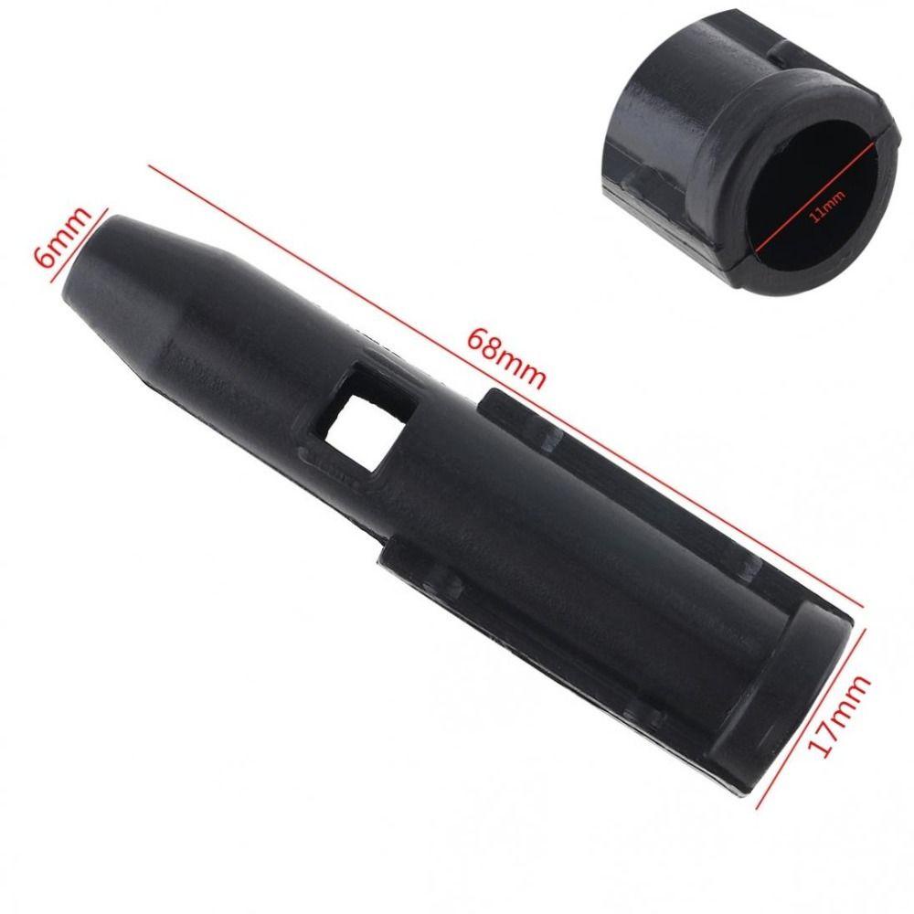 Lanfy Gear Shift Knob Sleeve Adapter 1pc Putih Hitam Aksesoris Mobil Interior Shift Lever Sleeve Adaptor Tuas