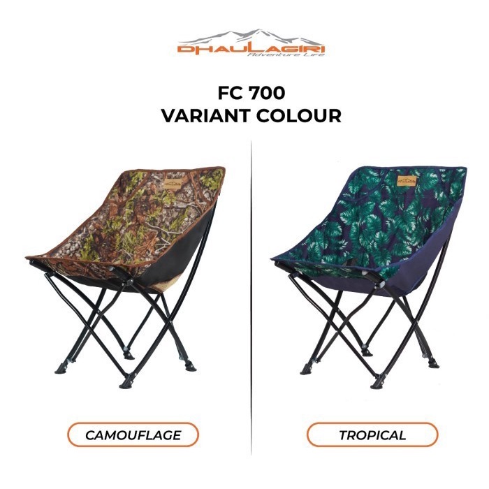 Kursi Lipat FC 700 Folding Chair Dhaulagiri Camping Tenda Portable