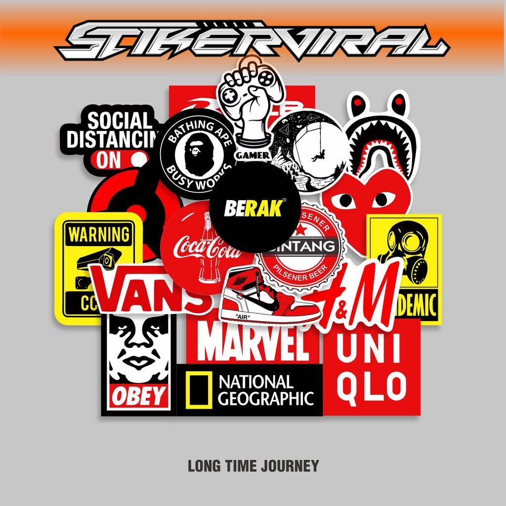 

STIKER GRAFTACK - SERIES 3COLOR YELLOW 20pcs - STIKER AESTHETIC LAPTOP, AKSESORIS HP, ANTI AIR, MOTIF,HELM,TUMBLER