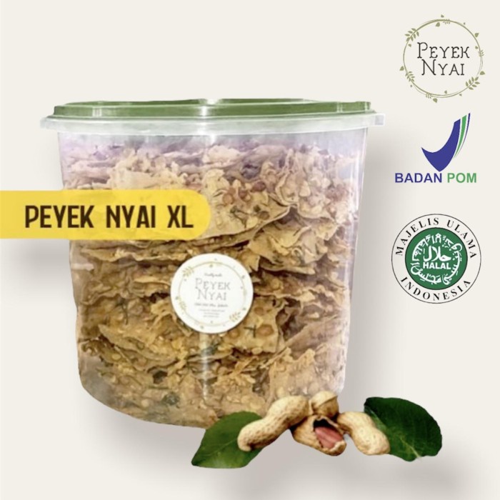 

N.E.W Rempeyek Peyek Nyai Kacang (XL)