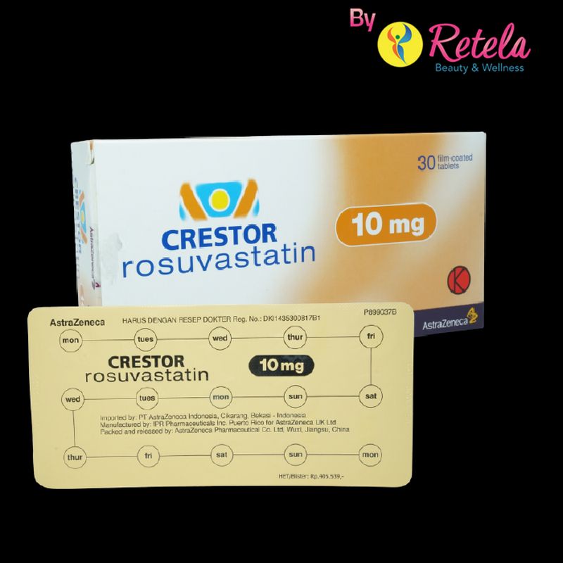 Crestor 10mg Tab 10`S (New)