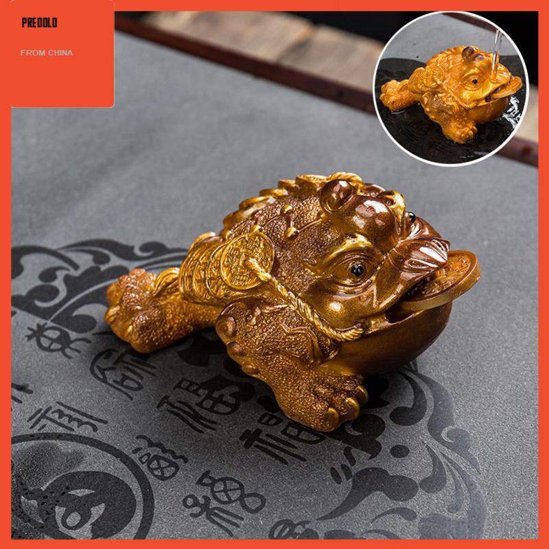 [Predolo] Tea Pet Ornament Tea Aksesoris Patung Kungfu China Berubah Warna