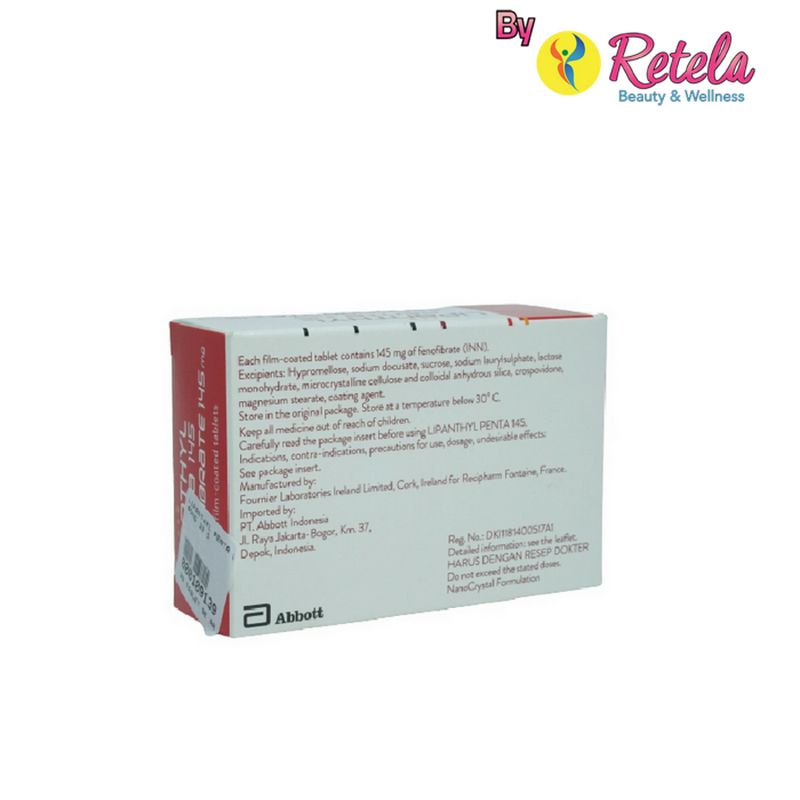 LIPANTHYL PENTA 145MG 1 STRIP 10 TABLET