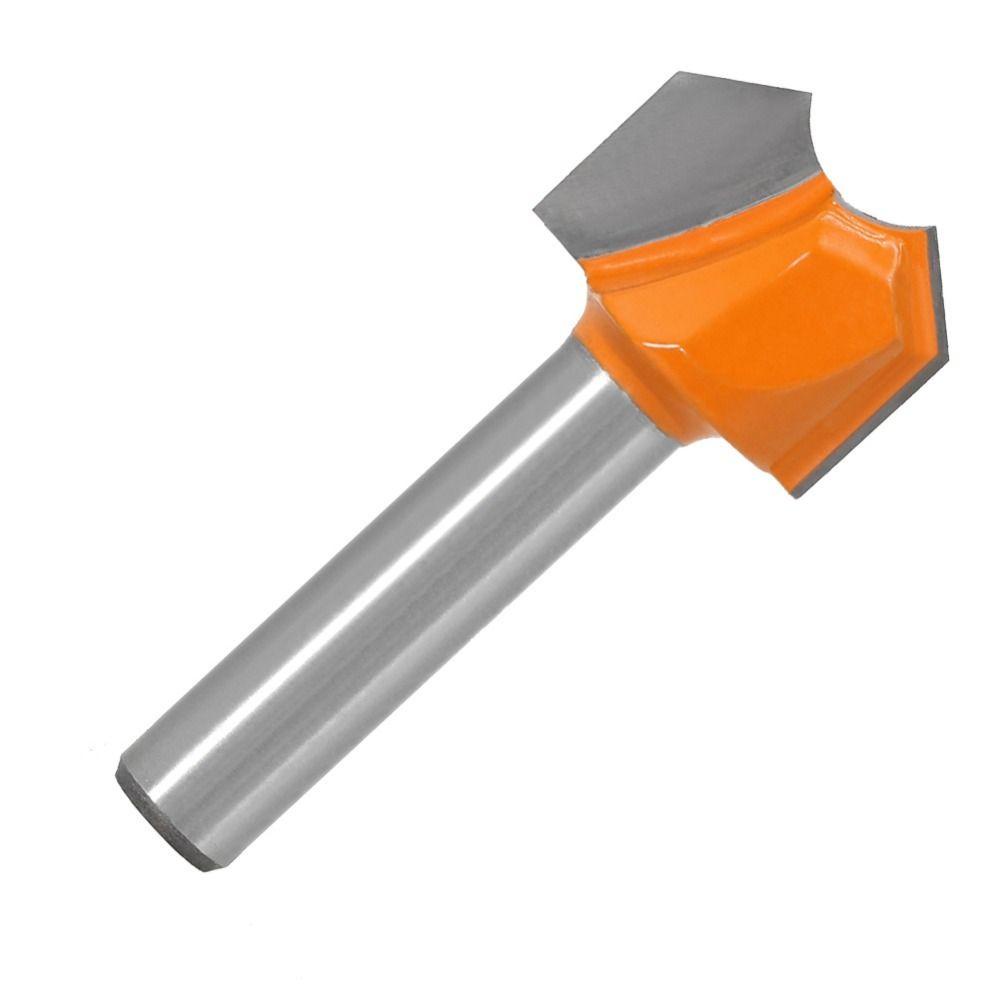 Top Milling Cutter, Carbide Router Bit, Pemangkasan Gagang 8mm Efisiensi Tinggi|Untuk Alat Pertukangan