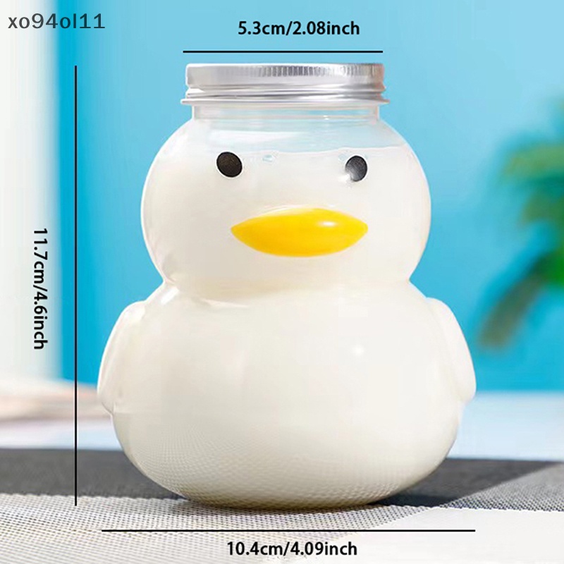 Xo 500ML Duckling Fruit Water Cup Botol Minuman Yogurt Kopi Juice Bottle Party OL