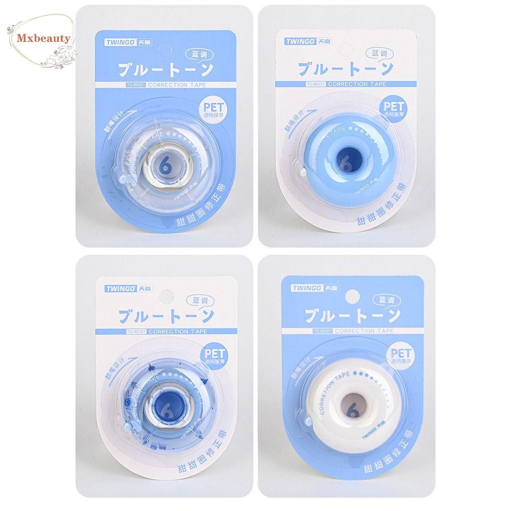 Mxbeauty Correction Tape Creative 5mm*6m Korektor INS White Out Korea Jepang Untuk Perlengkapan Sekolah