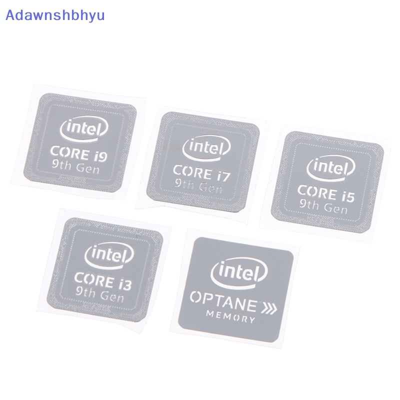 Adhyu Generasi 10 Intel Core i9 i7 i5 i3 CPU Metal Sticker Laptop Logo Stiker ID