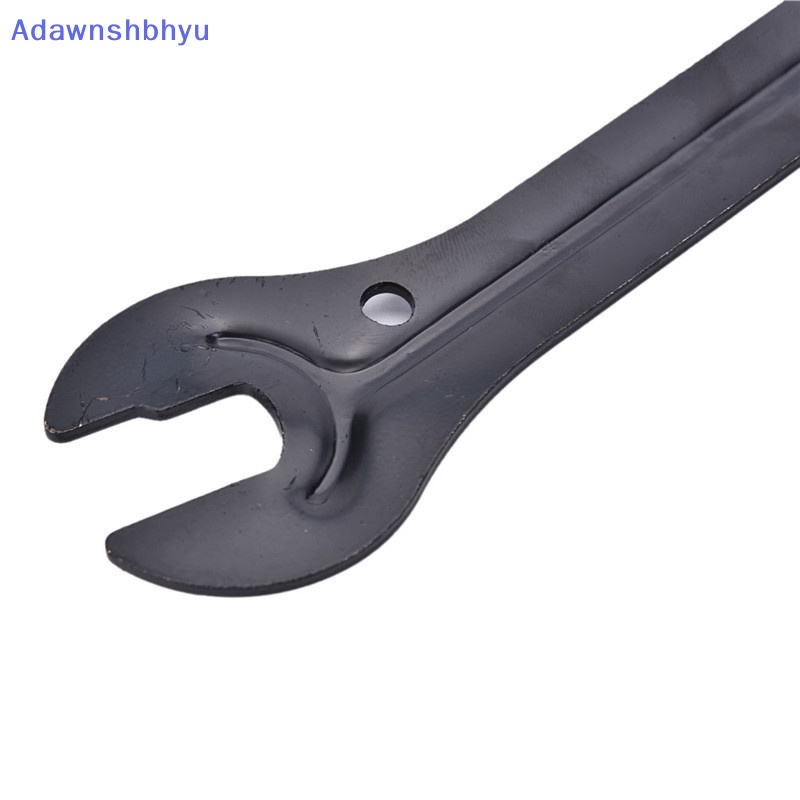 Adhyu 13 /15mm+14 /16mm Cycle Bike Bicycle Steel Bike Cycle Head Open End As Hub Cone Wrench Spanner Alat Perbaikan Sepeda ID