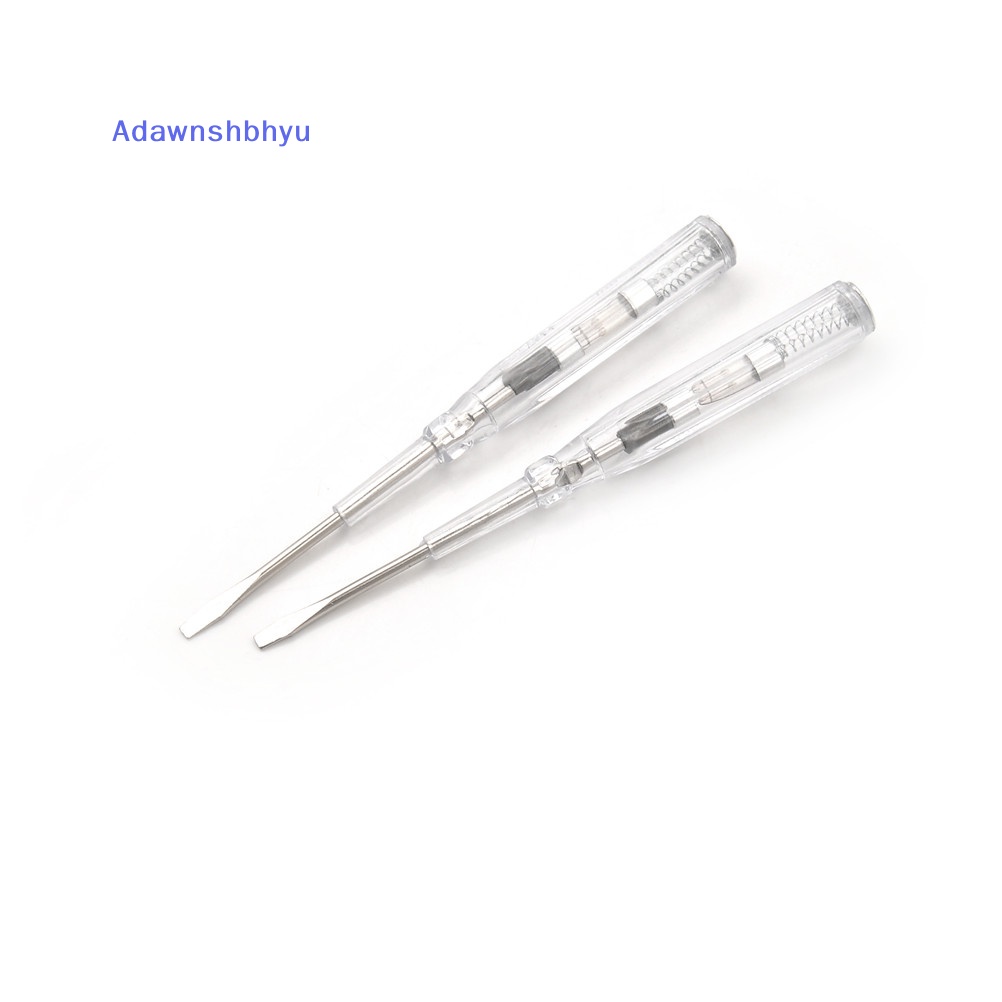 Adhyu 1* Obeng Test Pen Listrik 100-500V Tes Tegangan Power Detector ID