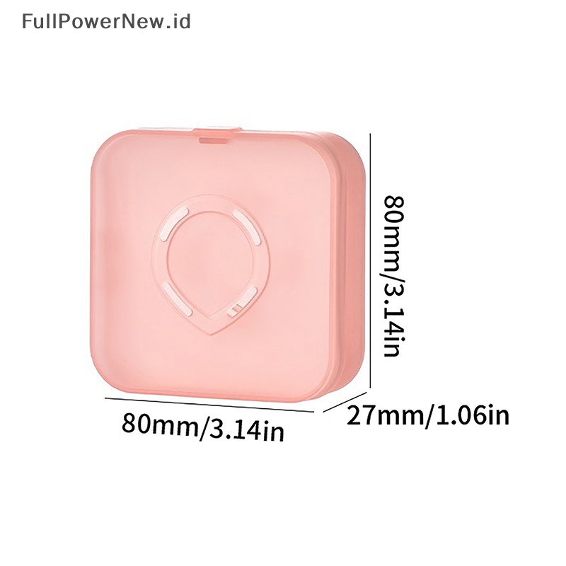 Power 1pcs box Puff Kosmetik Makeup Sponge Bedak Puff Tempat Pengeringan Display Storage ID