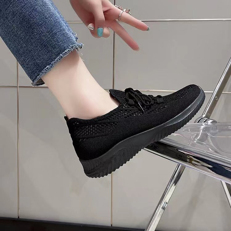 COD POS 662 Sepatu Sneakers Sekolah Anak Perempuan Hitam Polos Import Premium