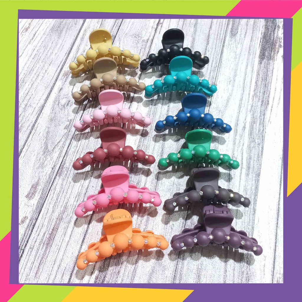 5063 / Paket usaha jepit rambut wanita motif Mutiara / Jedai rambut mutira