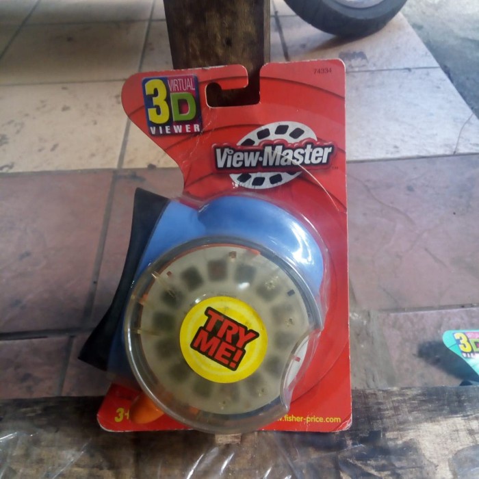 mainan vintage view master virtual 3d viewer ORI Mattel