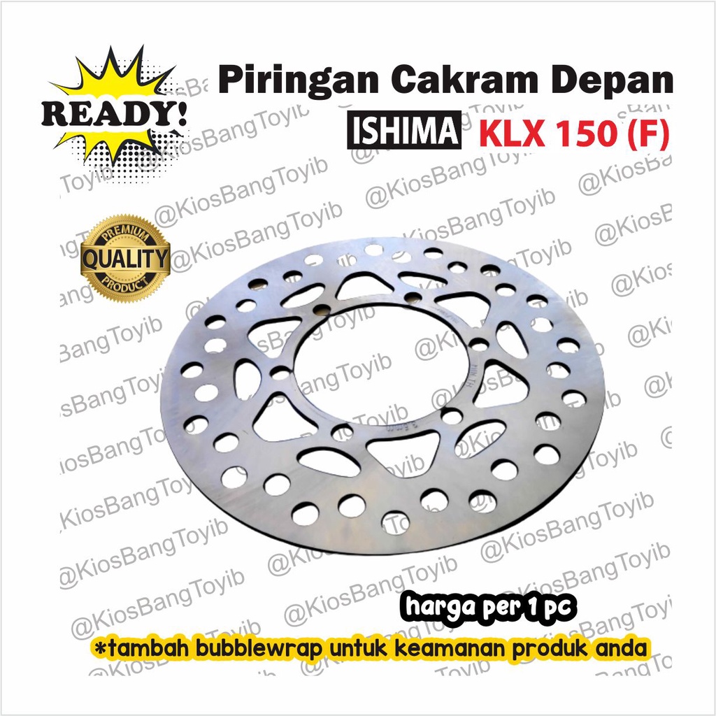 Piringan Cakram Depan Kawasaki KLX KLX150 (F) SunStar (ISHIMA)