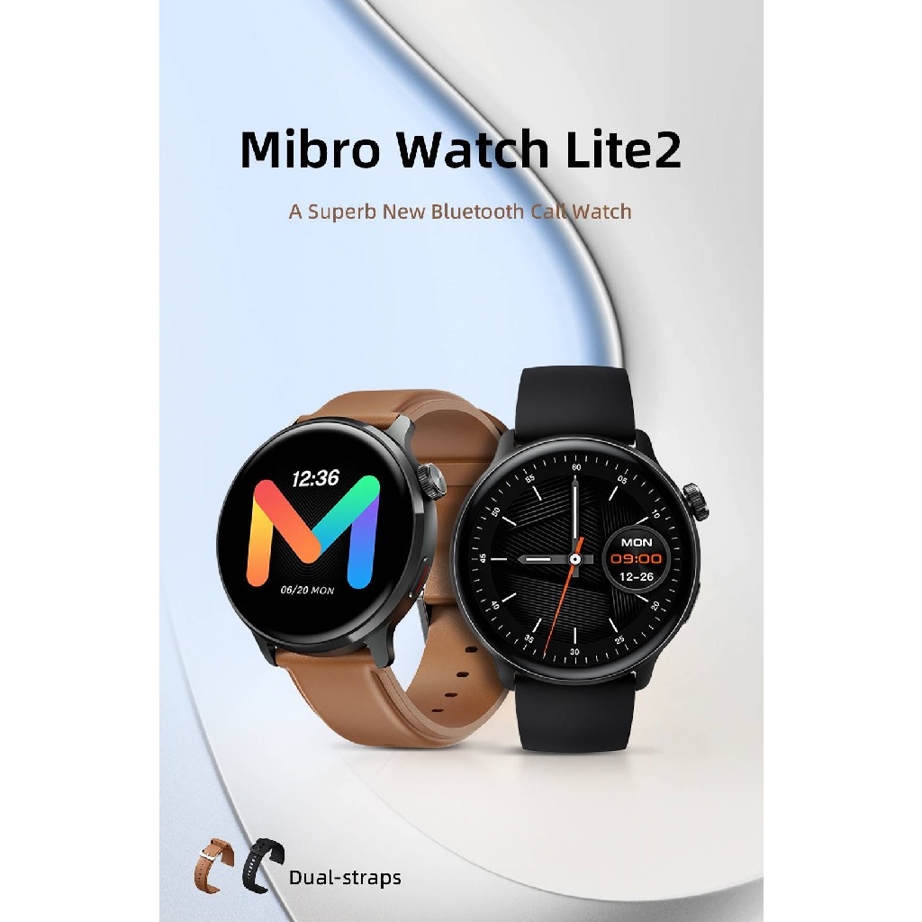 MIBRO WATCH LITE 2 - Sporty Smartwatch with 1.3 inch AMOLED Screen