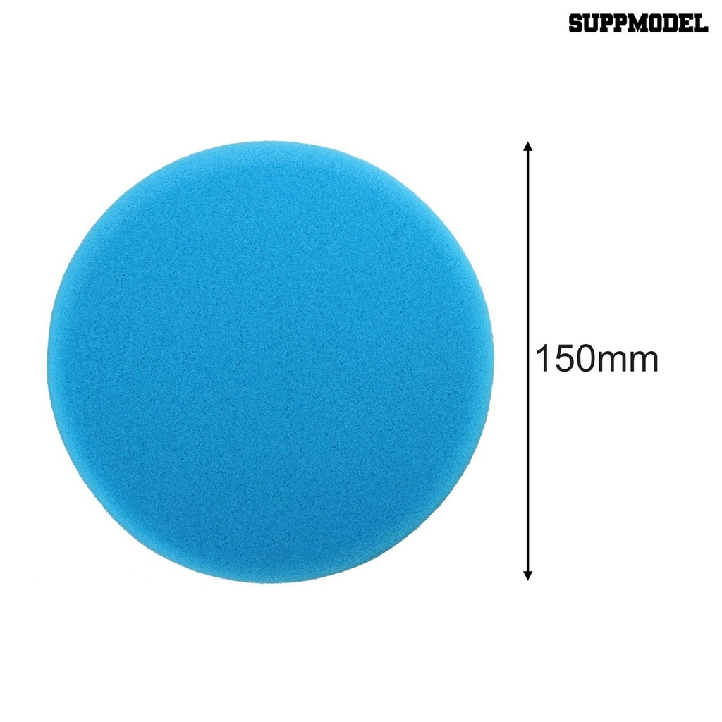 [SM]6 Inch 150mm Spons Buffer Soft Polishing Sponge Alas Poles Bulat Untuk Mobil