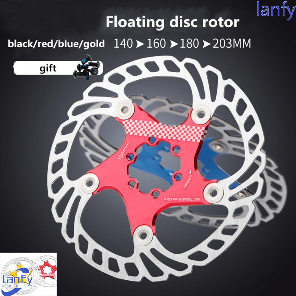 Lanfy Rem Sepeda 6baut CNC Rotor Sepeda Gunung Aluminium Alloy MTB Brake Discs