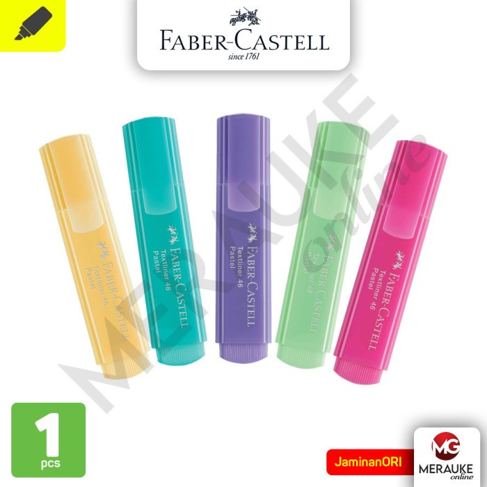 

Highlighter Faber Castell Textliner 46 Pastel