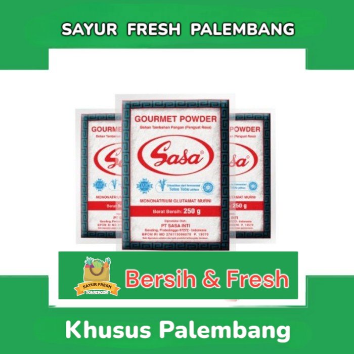 

Sasa MSG 250 gr - Sayur Fresh Pasar Perum