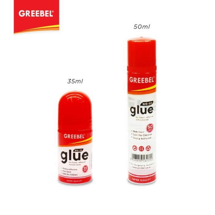 

[ PER LUSIN ] GREEBEL WATER GLUE / LEM GLUE - GREEBEL 35 ML