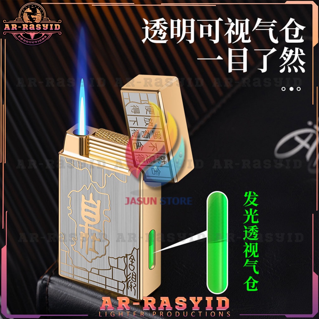 TERBARU! Korek Api Las Gas LED Flash Lighter ZO-8816